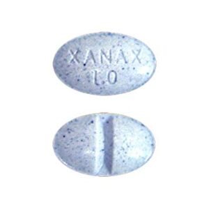 blue pill alprazolam