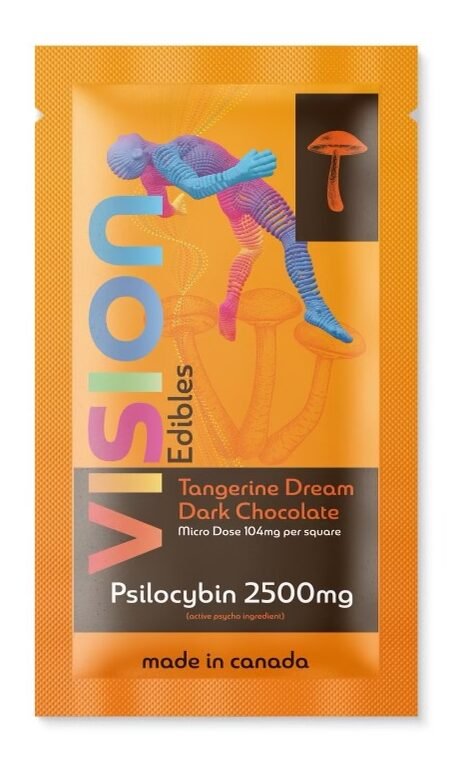 Tangerine Dream Dark Chocolate bar