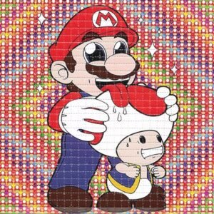 LSD 25 Tabs Mario Toad