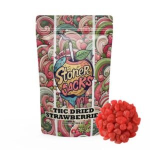 Stoner Jacks – Dried Strawberries 500MG THC