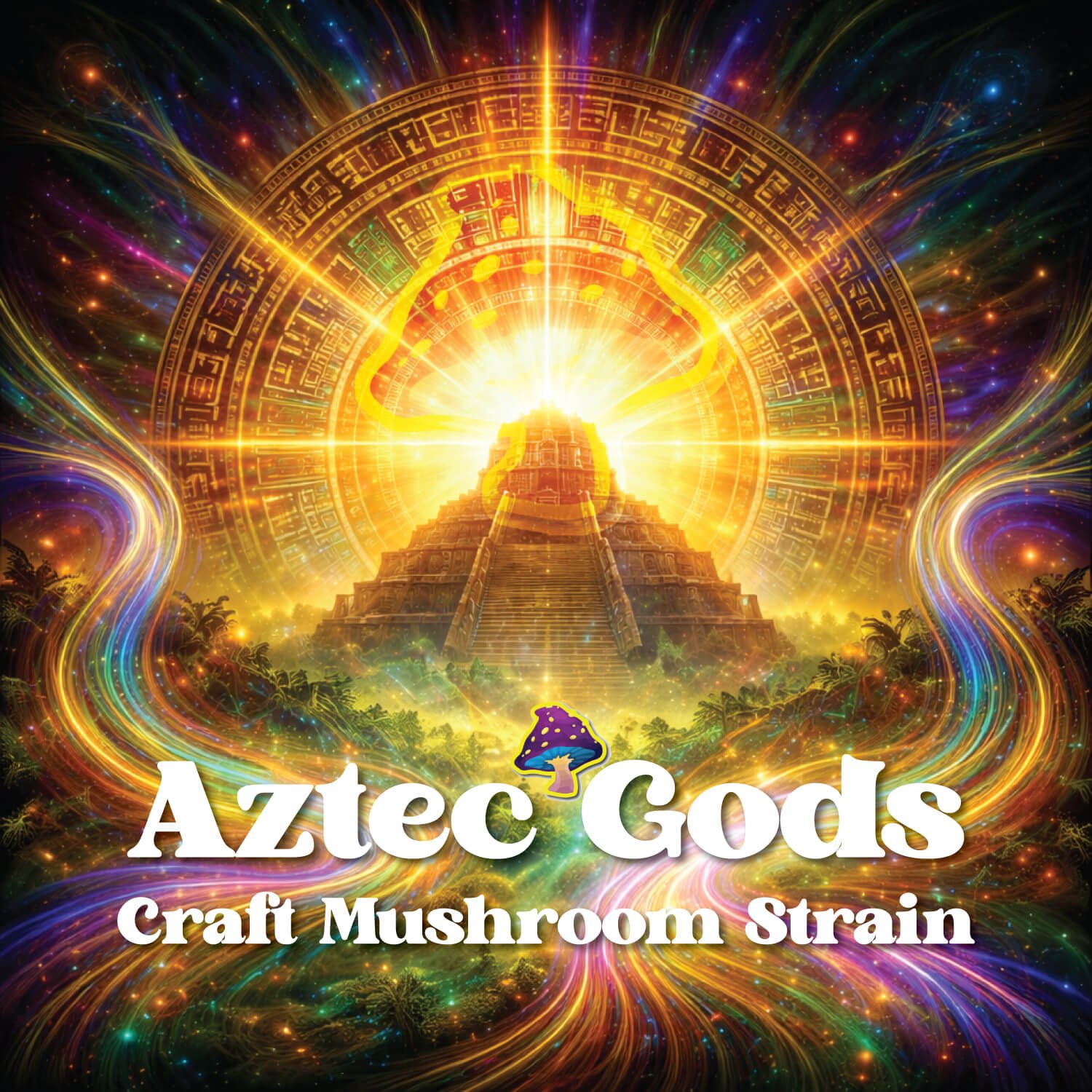 aztec god mushroom