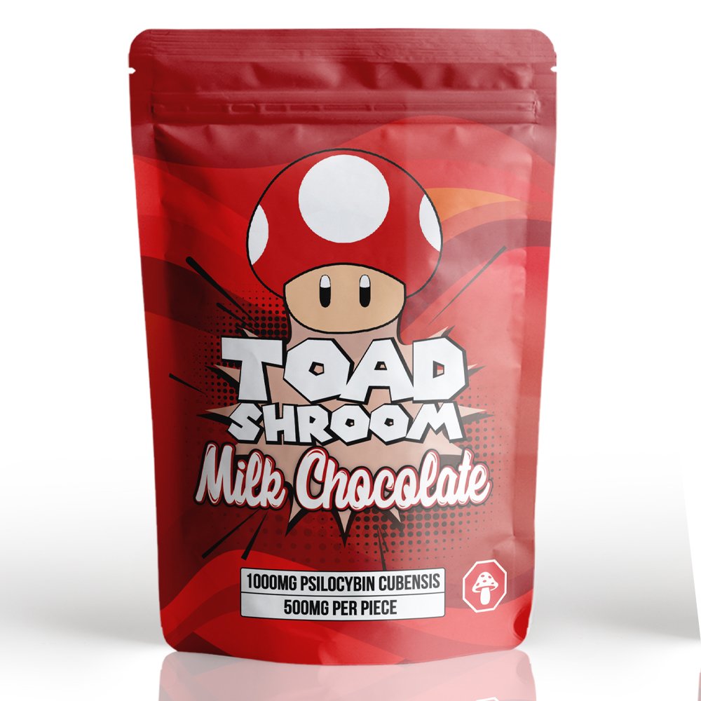 Toad Shroom Milk Chocolate Bar