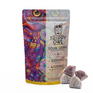 Trippy Owl Shrooms Sour Gems
