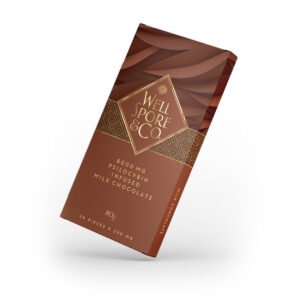 Well Spore & Co Milk Chocolate Mushroom Bar – 6000mg